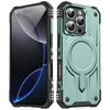 For iPhone 16 Pro Case Compatible with MagSafe Four Corner Airbags PC+TPU Phone Cover