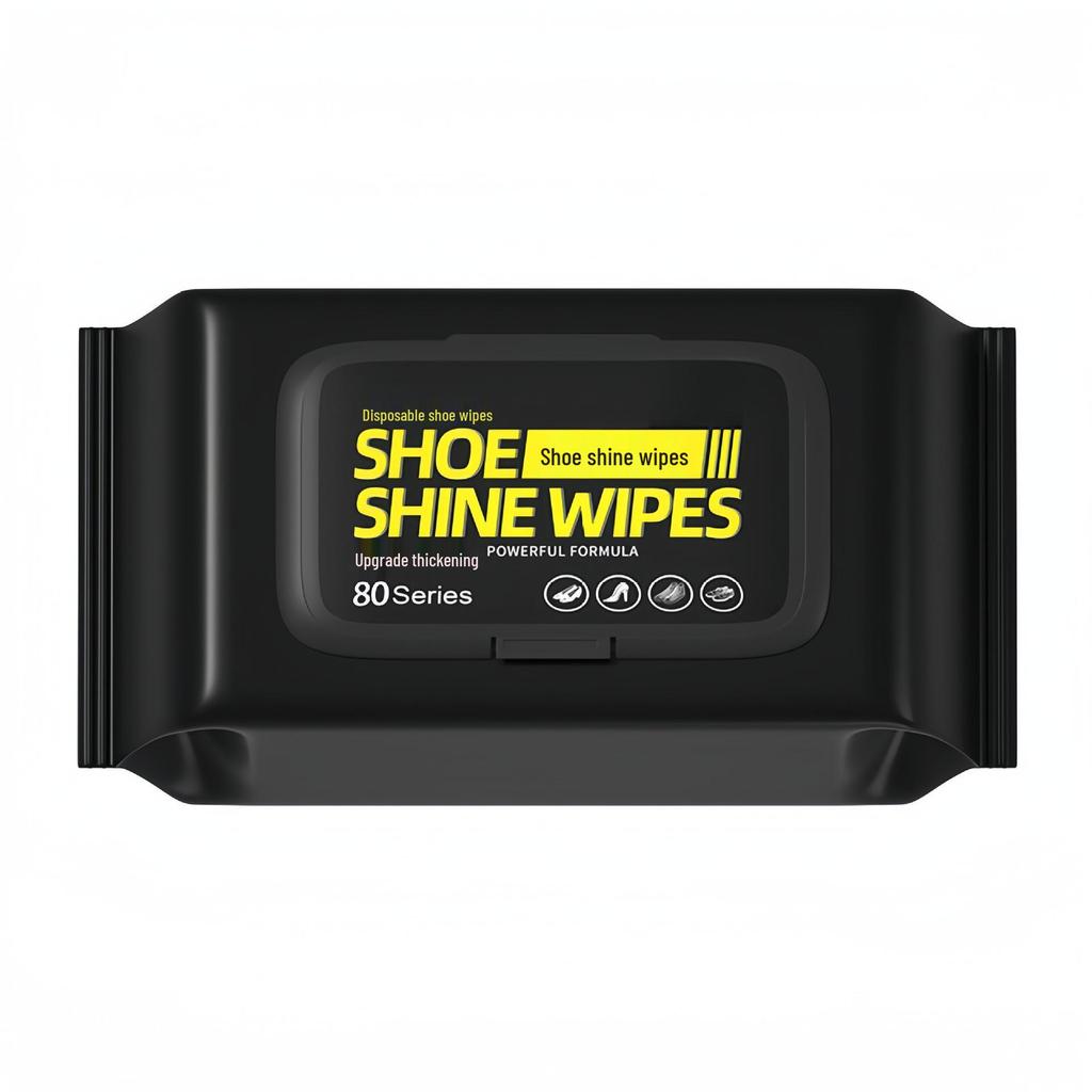 White Shoe Cleaner No-Rinse Wipes: Whitening & De-Yellowing Stain Remover