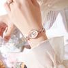 Alloy Luxury Wrist Watches Oval Shape Quartz Watches Elegant Chain Watch  Girls