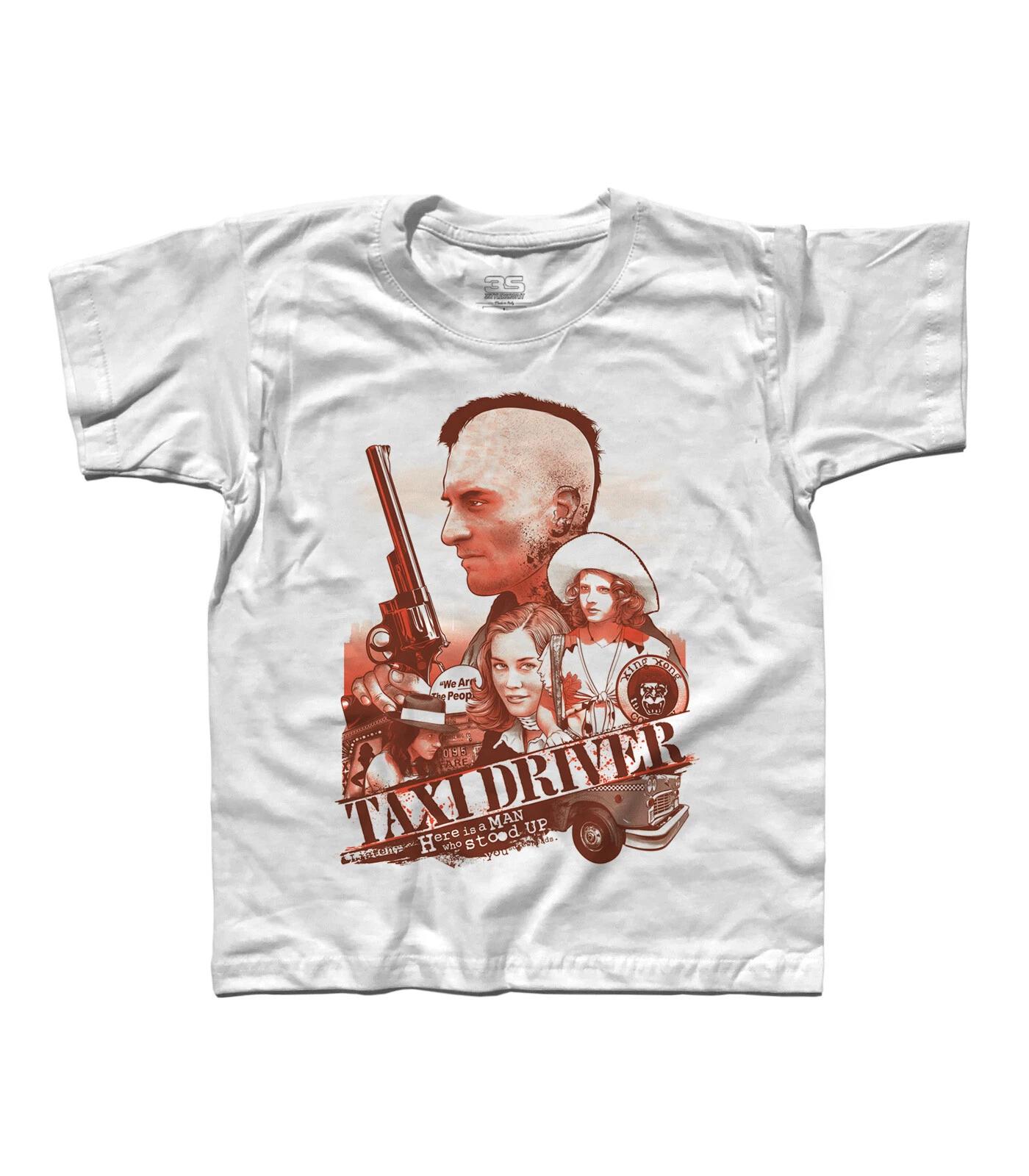 De Niro Foster Scorsese Taxi Driver Kids T-Shirt But Tell Me? Travis cult- 160