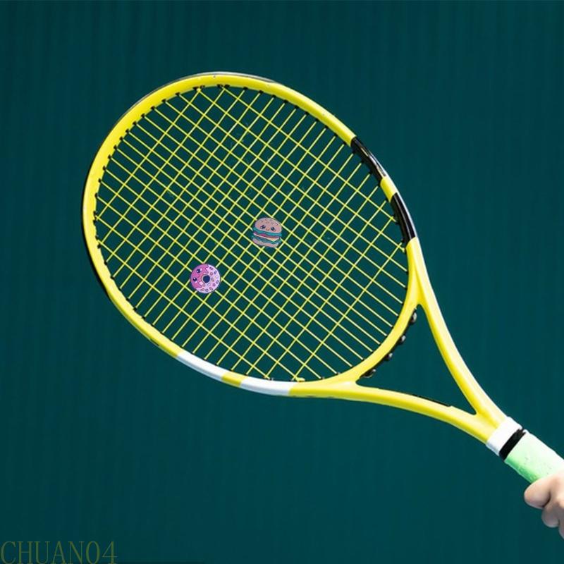 A1A2 Tennis Dampeners with Unique Delicious Rackets Dampeners for Player Comfortable and Enjoyment