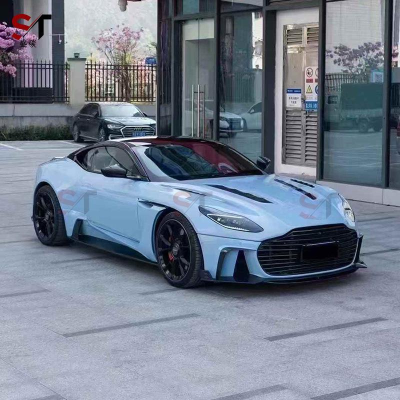 Aston Martin DB11 Carbon Fiber Hood, Engine Cover, M-Style Hood, Front Cover & Body Kit Modifications Suitable