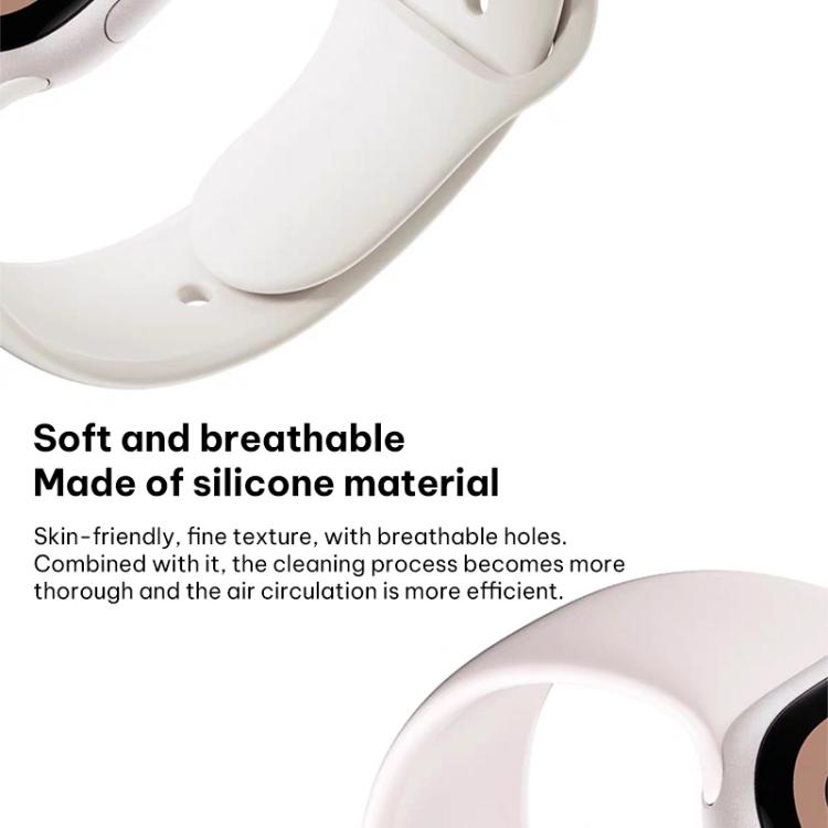 Small‑Waist Reverse‑Buckle Soft‑Silicone Watch‑Band Strap, Adjustable Wrist‑Bracelet Accessory For Apple Watch 42/44/45/46/49mm