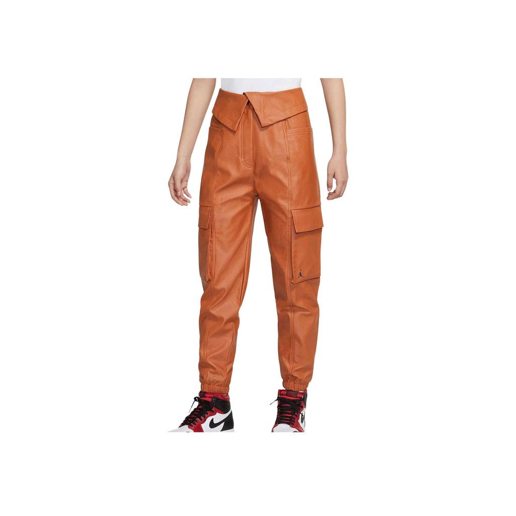 Jordan High-Waisted Utility Trousers Women Bottoms Tan CW6487-231