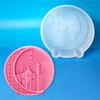 Moon Castle Silicone Mold Scented Candle Mold Festival Table Ornament Tool Plasters Craft Making Supplies Fondant Mold