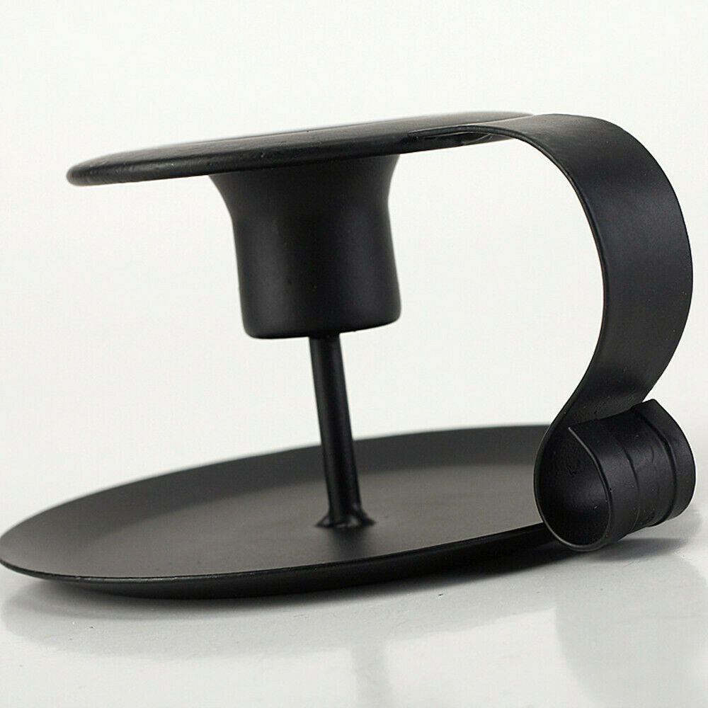 Black Decor Wedding Candelabra Stick Svícen Jídelní kovový svícen