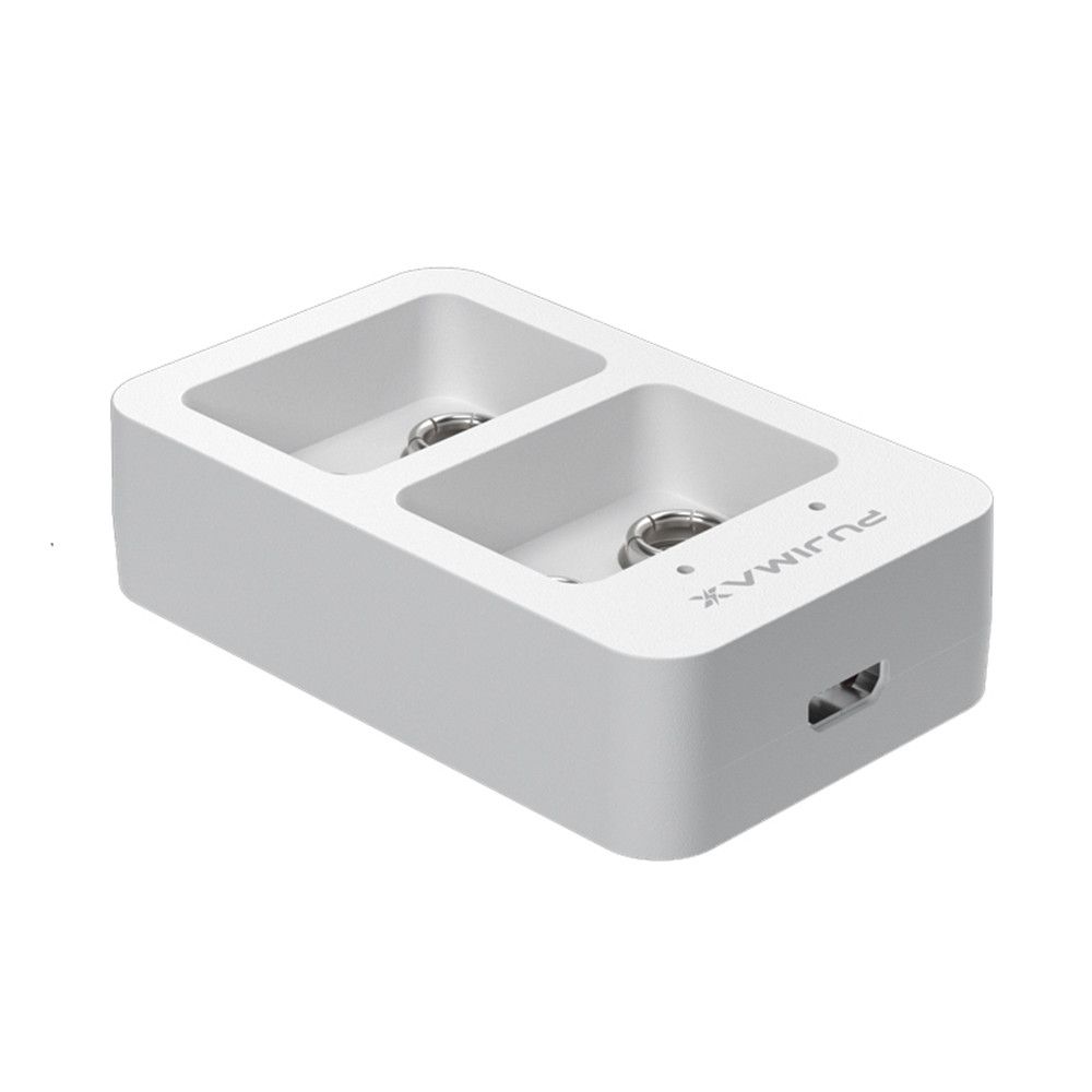 Universal LED Indicator Portable Intelligent Battery Charger 2 Slot Fast Charging Dock Adapter