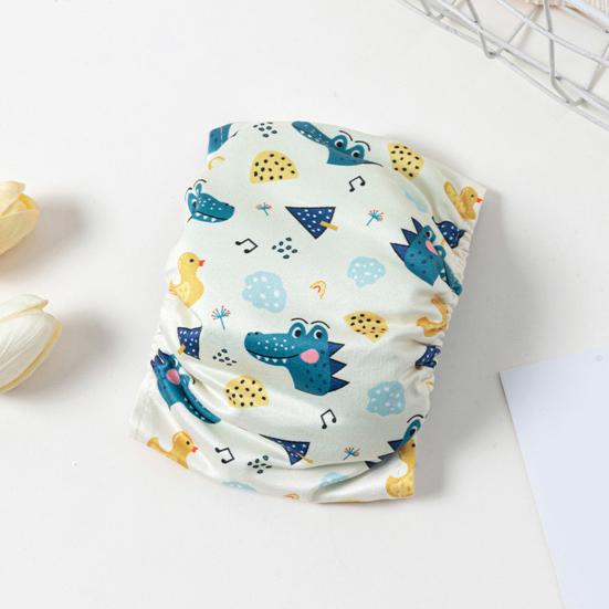 Dog Diaper Wraps Absorbent Waterproof Comfortable Printed Pattern Fastener Tape Breathable Pet Physiological Pants