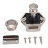 Push Button RV Cabinet Lock Zinc Alloy RV Cabinet Mini Push Button Latch Lock for Other Furniture