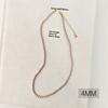 French round Shijia pearl necklace New Internet celebrity necklace Sweater chain Literary retro fashion necklace