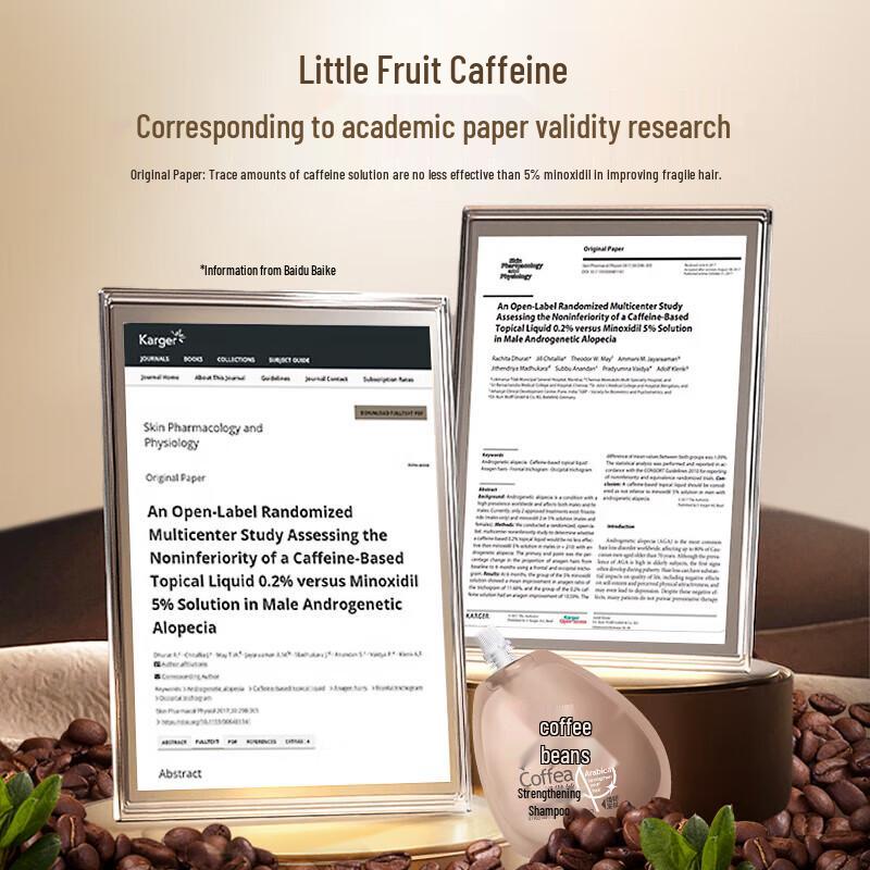 Drei Magier Kaffeesamen- und Koffein-Stärkungsshampoo