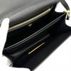 Ausgezeichnete Salvatore Ferragamo Schultertasche Joanne schwarzes Kalbsleder Damen Gebraucht