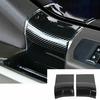 Carbon Fiber Inner Door Handle Panel Trim Cover For Ford F150 F-150 2015+ 2Door