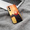 Anime main characters-Yuji Itadori Black Soft Silicone Phone Case for Samsung Galaxy A73, A71, A72, A70, A53, A52, A51