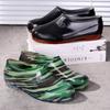 Low-top non-slip shoes fashion overshoes chef rain shoes men's rain boots adult winter work short tube