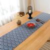 Inyahome Modern Unique Blue Table Runner For Home Dining Banquet Holiday Party Dinner Tables Cover Home Decor Christmas Gifts