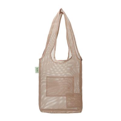 Marks Tote Bag, Mesh, Beige, MSH-BAG01-BE