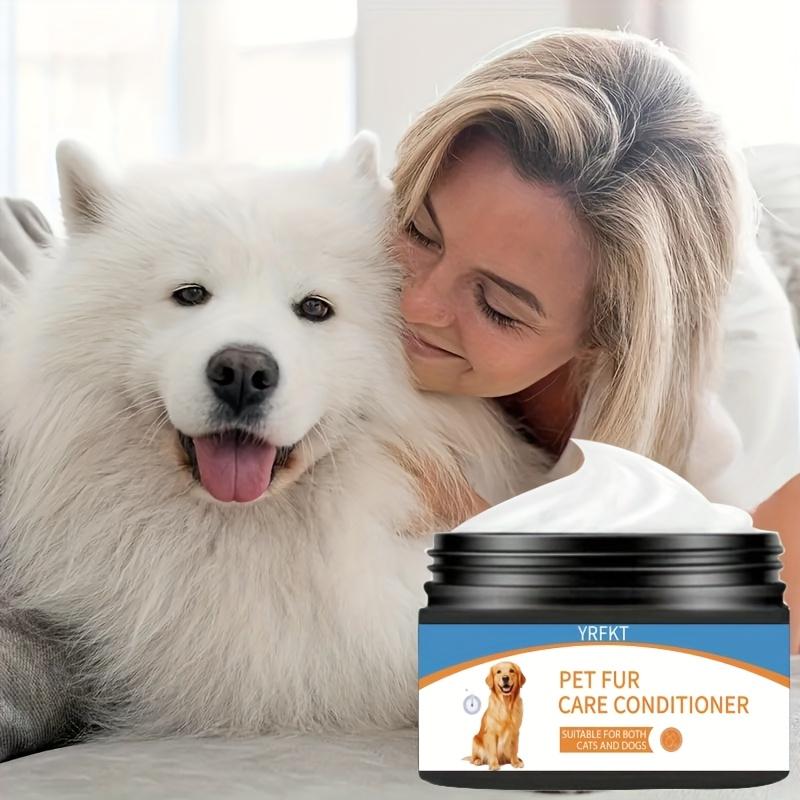Smooth pet conditioner,suitable for cats and dogs,moisturizing, and glossy pet hair,containing collagen and natural oils,suitable for dogs and cats