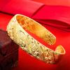 Simple Bafuku Vietnam Gold-Plated Star Bangle for Women