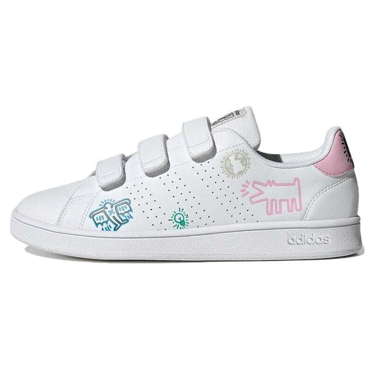 

Adidas Keith Haring X Adidas Neo Advancourt Base White Blue Pink GX3675 37⅓
