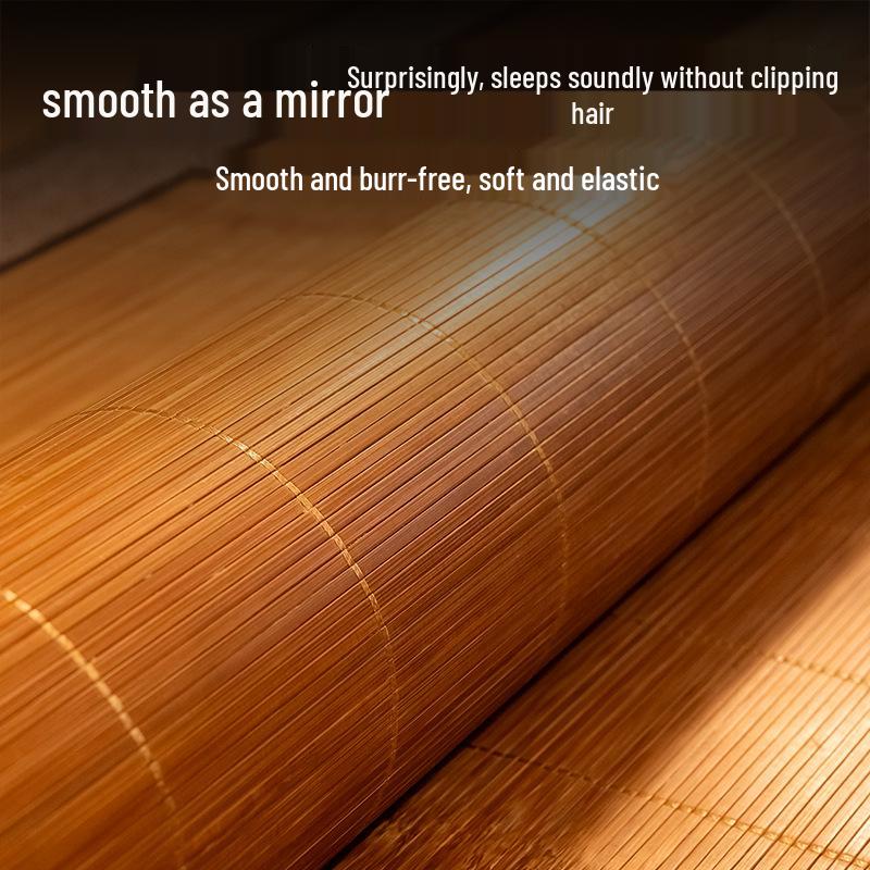 Natürliche Bambus-Rattan-Doppelseitige Faltmatte für Doppel-/Studenten-Etagenbetten (1,8m & 1,5m)