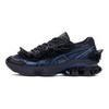 SHUSHU/TONG x ASICS GEL KINETIC FLUENT Resistenti all'abrasione Basse Casual Scarpe da Corsa Unisex Blu Nero Sneakers 1203A822-400