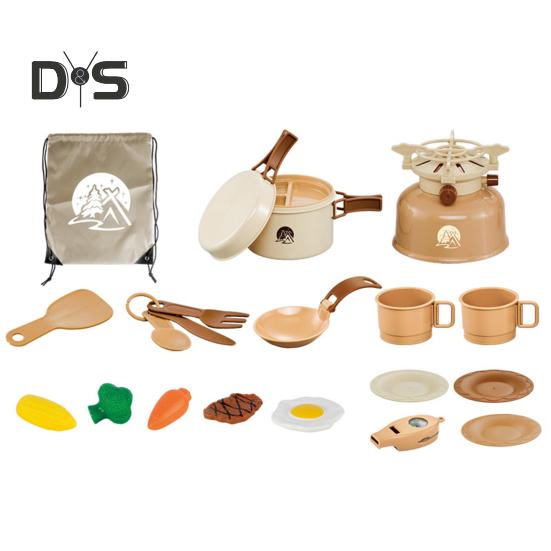 Kinder Outdoor Explorer Set Abenteuer Kit Mini Fernglas Kinder Kompass Pfeife Lupe Fangbox Zelt Mesh Sand Design Lernspielzeug