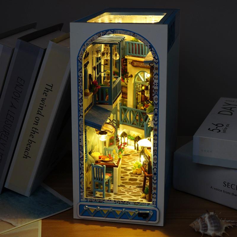 Wooden Building Model Kit With Diy Assembly For Creative Home Decor And Gift