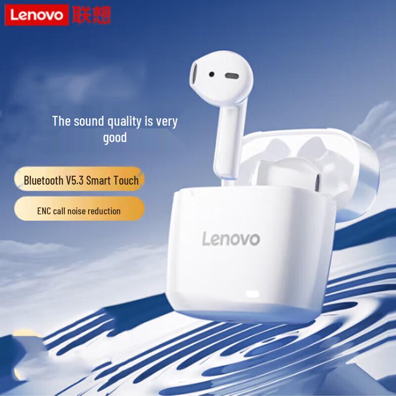 Lenovo TC3302 True Wireless Bluetooth 5.3 Semi-in-ear Earbuds