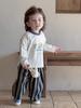 Completo Primaverile per Neonati Maschietti: T-shirt Carina a Cartoni Animati e Pantaloni Casual Versatili, Set Due Pezzi Stile Coreano per il Primo Compleanno