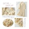 [Narebualo Cietupoop] Women's Pajamas, Dress, Long Sleeve, Room Wear, Thin, Breathable, Sweat Absorbing, Lace Buttons, Skin-friendly, Slimming,