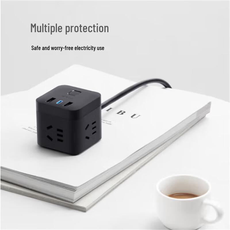 BULL 20W Fast Charging Magic Cube Power Strip