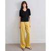 Demana Women's Linen-Lyocell Blend Wide-Leg Pants