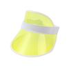 Candy Color Sun Hat Oversized Brim Running Sports Empty Top Hat Sugar Color Plastic Summer Sun Protection Hat