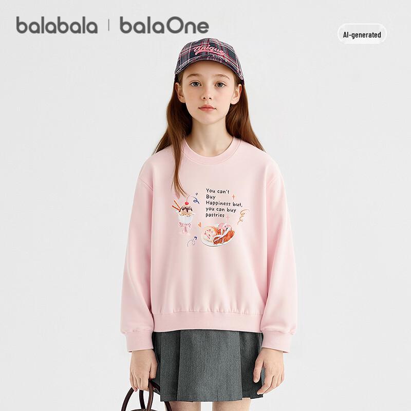 Balabala Girls Long Sleeve Cartoon Sweatshirt 120
