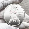 Sexy Women Coin Heads And Tails Date Night Coin Metal Double-Sided Lucky Token Adults Challenge Coin Prank Gift for Men Women Valentine's Day