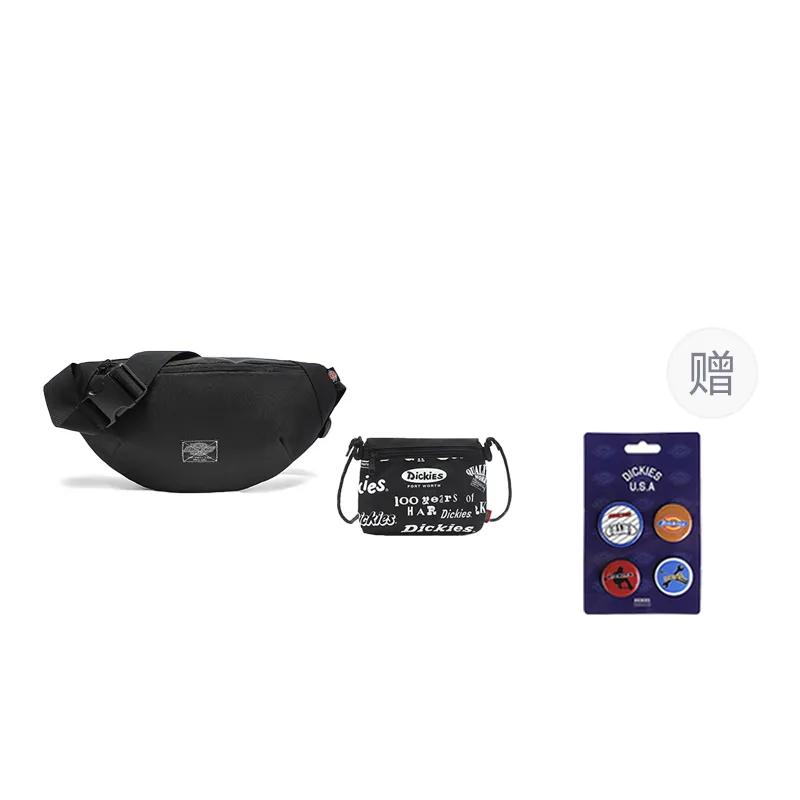 Dickies Outdoor Sports Recommendation Crossbody Bag , Sling Bag , Fanny Pack Unisex (Unisex) Fanny Packs DK009623BLK1