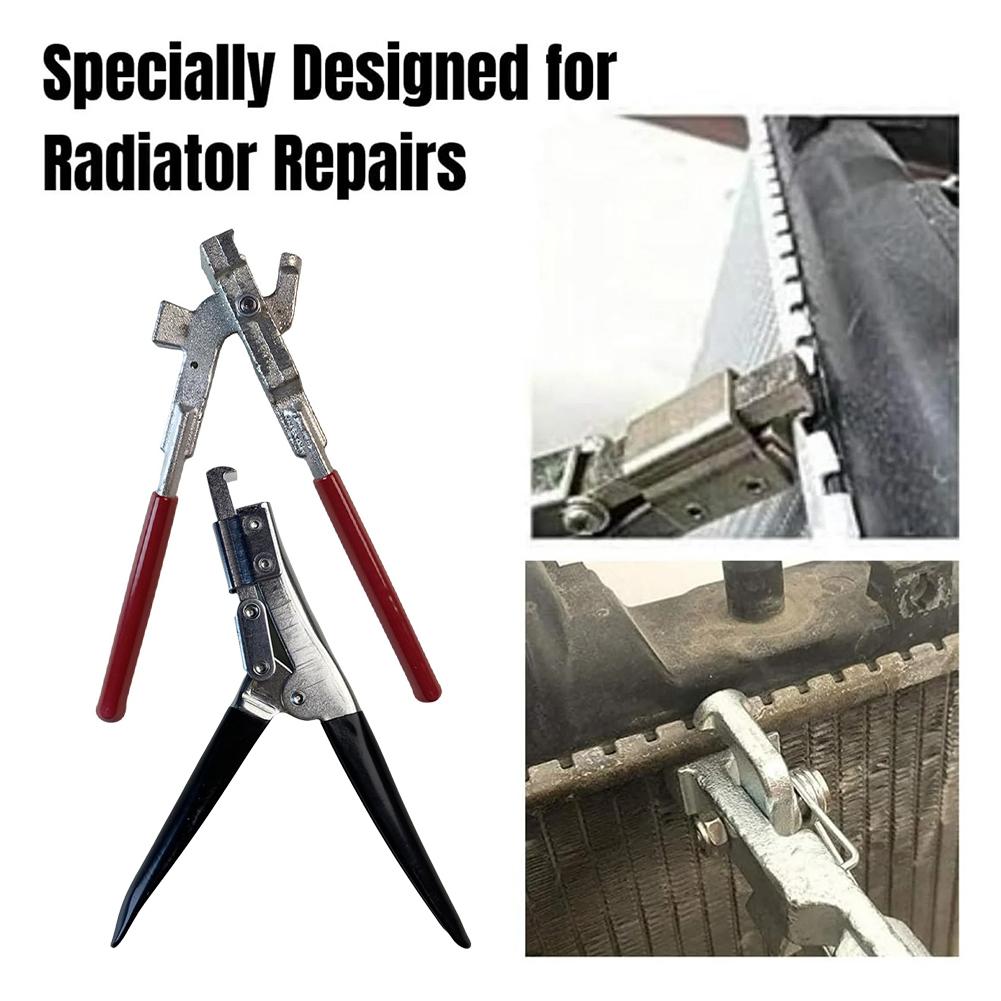 Car Radiator Tool Pliers Radiator Maintenance Pliers Open-mouth Opening Service Chamber Closing Repair Pliers Water Header N3A8