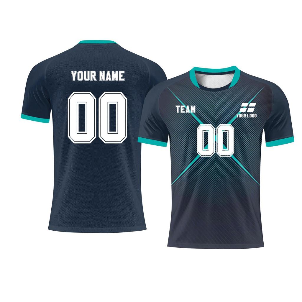 Men’s Short Sleeve Soccer Jersey Athletic Lightweight Training Shirt for Sports Team Uniforms and Casual Wear