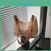 Vintage Minimalist Crescent Shoulder Bag With Soft Fabric For Everyday Street Style