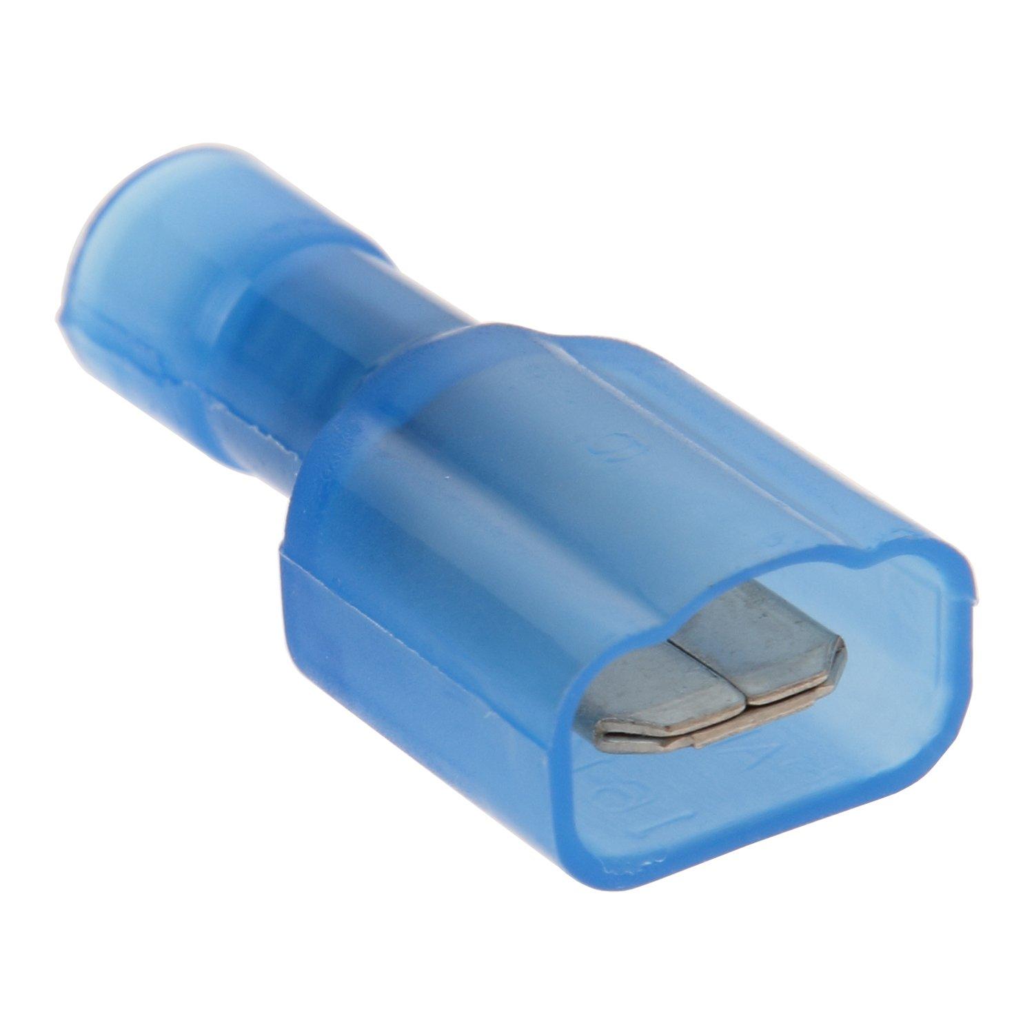 

Panduit DNF14-250FIMB-Q Crimp Terminal, Fully Insulated, Male, Plug-in Type