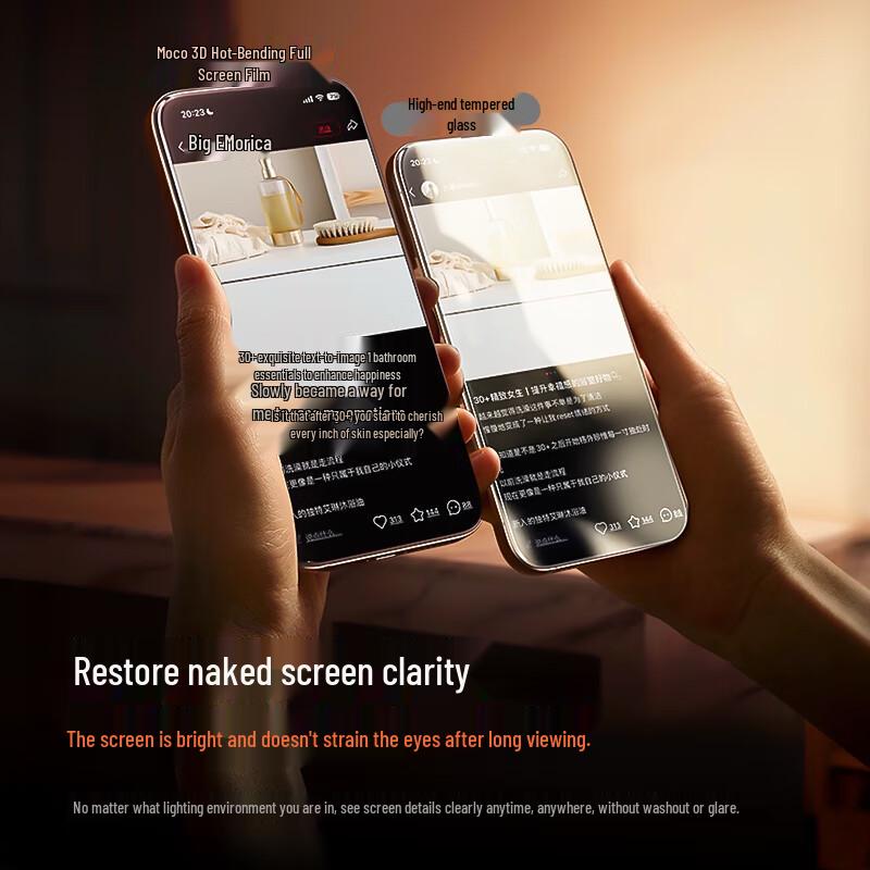 MOCOLL Tempered Glass Screen Protector for Huawei Mate 80 Pro Max/RS