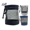 Durable Golf Ball Bag Portable Storage Bag Drawstring Mesh Pouch for Accessory Gear Holder Organizer Gift Men Women Golfer with Hook