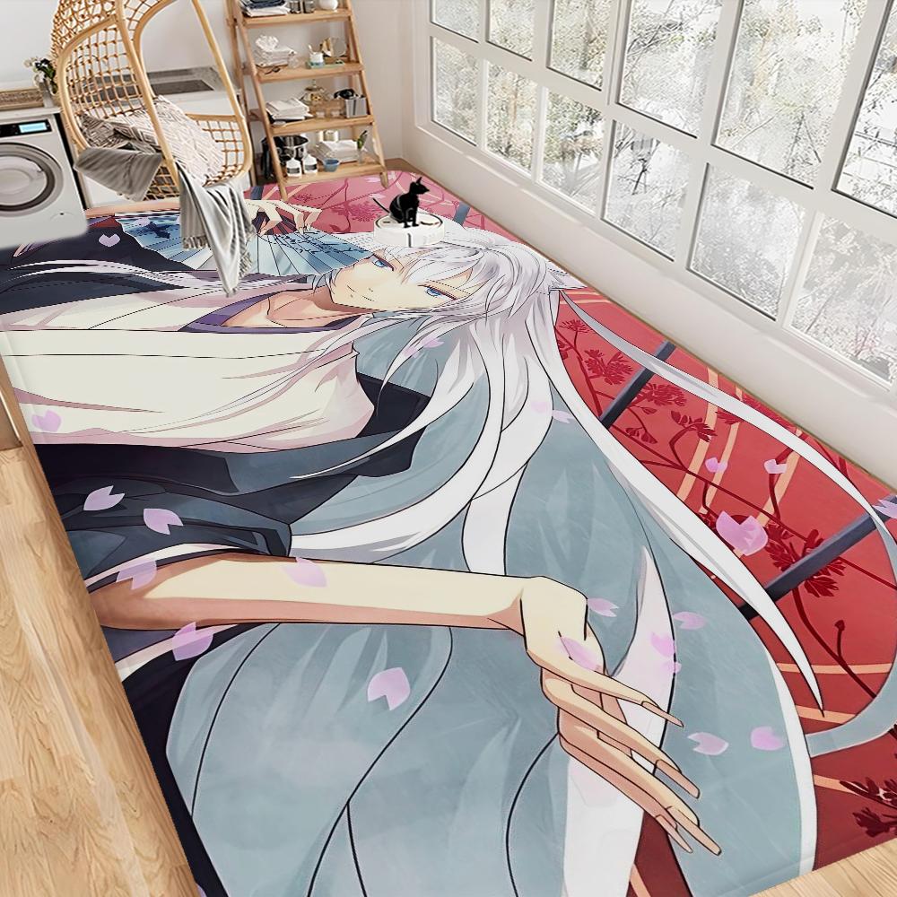 Kamisama Kiss Bathroom Mat Non-Slip Laundry Room Mat Laundry Decor Balcony Child Living Room Toilet Rug