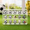 KNK Mini Football Design Evolution Collection Set 1970-2026 Historical Tournament Inspired Soccer Ball Mini Soccer Fans, Sports Enthusiasts