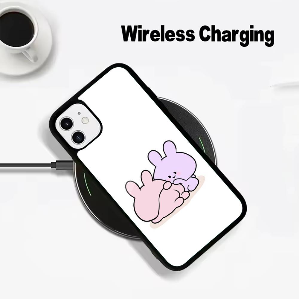 

C-A-Cartoon -a-Asamimichan Phone Case For IPhone17 16 15 14 13 12 11 Pro Max 16/15/14Plus Wireless Charger Cover Funda iPhone14Pro