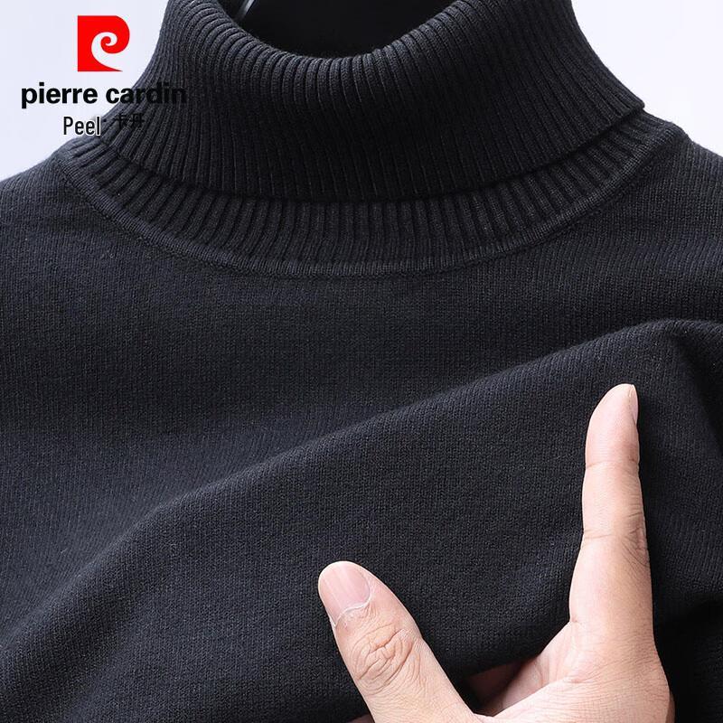 Pierre Cardin Men's High-Neck Knit Pullover Sweater