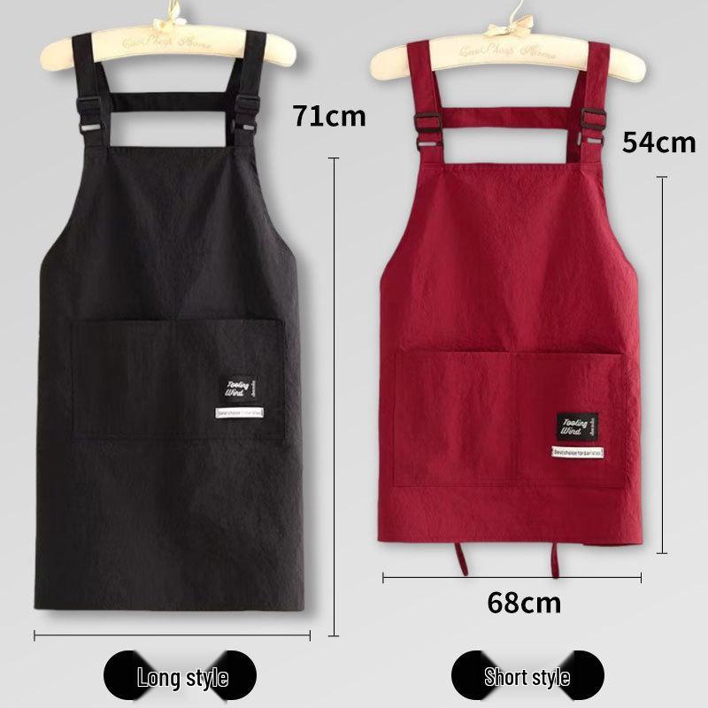 Water-Repellent Print Kitchen Apron for Cooking & Catering