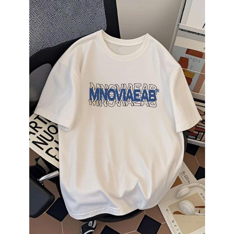 European sizes High-Quality Print Short-Sleeve Shirt  Loose Fit Designed Street Style for Men Fashionable Comfortable Men's Shirt