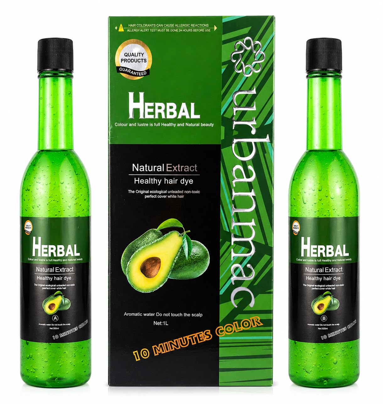 Urbanmac Herbal Natural Extract Hair Color